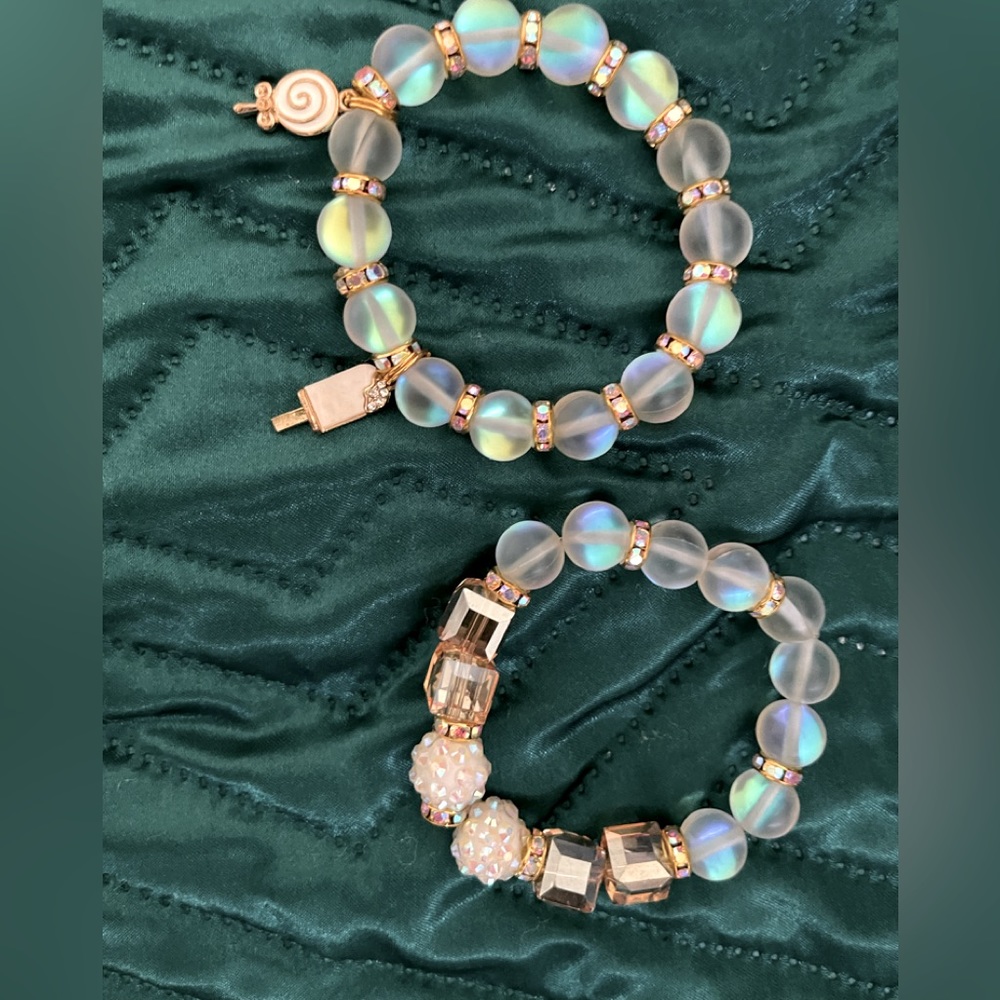 🤍Clear beads bracelets 🤍